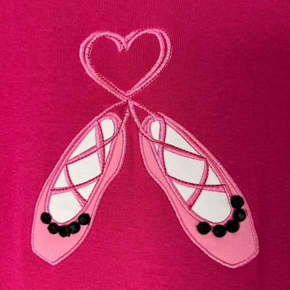 Rare Editions Dress Pink and Black Plaid Ballet Ballerina Ribbon Rhinestones 6 - Picture 4 of 7